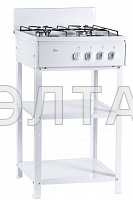 Плита газовая «Flama», 4-х горелочная, без духового шкафа, модель AVG 1402 W