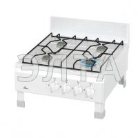 Плита газовая «Flama», 4-х горелочная, без духового шкафа, модель ANG 1402 W